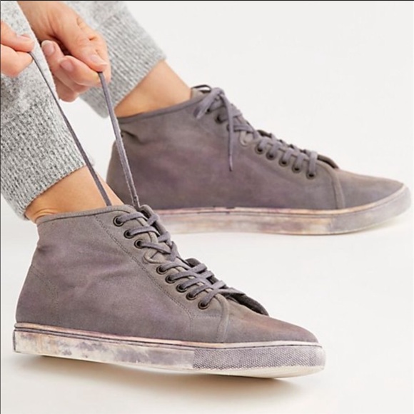 Free People Shoes - Free People River Run Distressed Sneakers